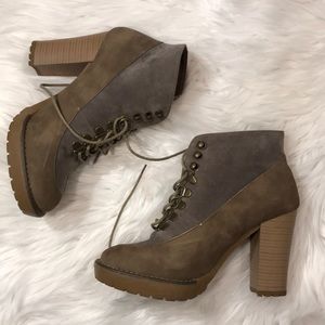 LOB Military Ankle Boots